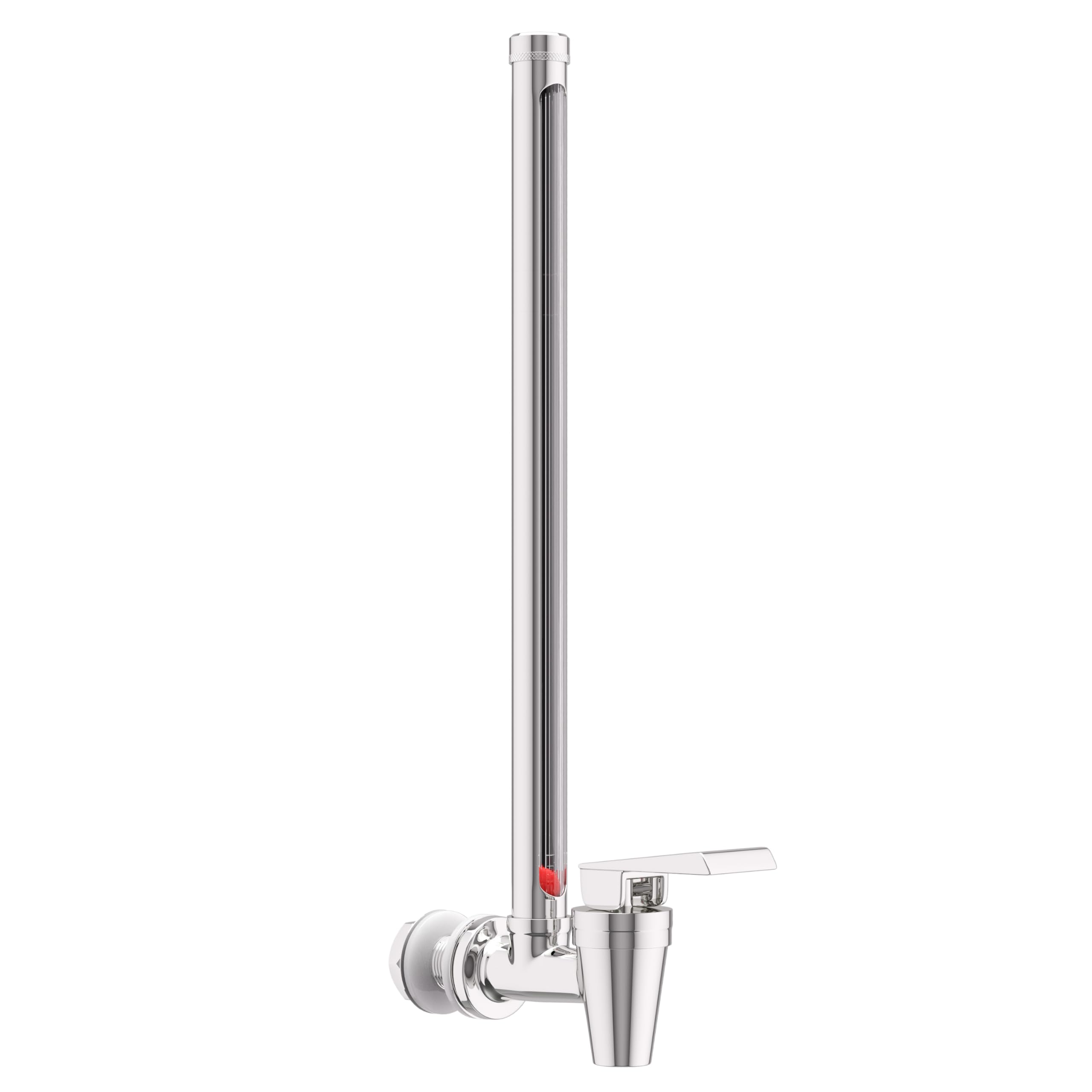 iSpring ATG1 kranik do szkła wziernikowego z wyraźnym widokiem poziomu wody, kompatybilny z Berkey® i Waterdrop®, materiał ze stali nierdzewnej dopuszczony do kontaktu z żywnością