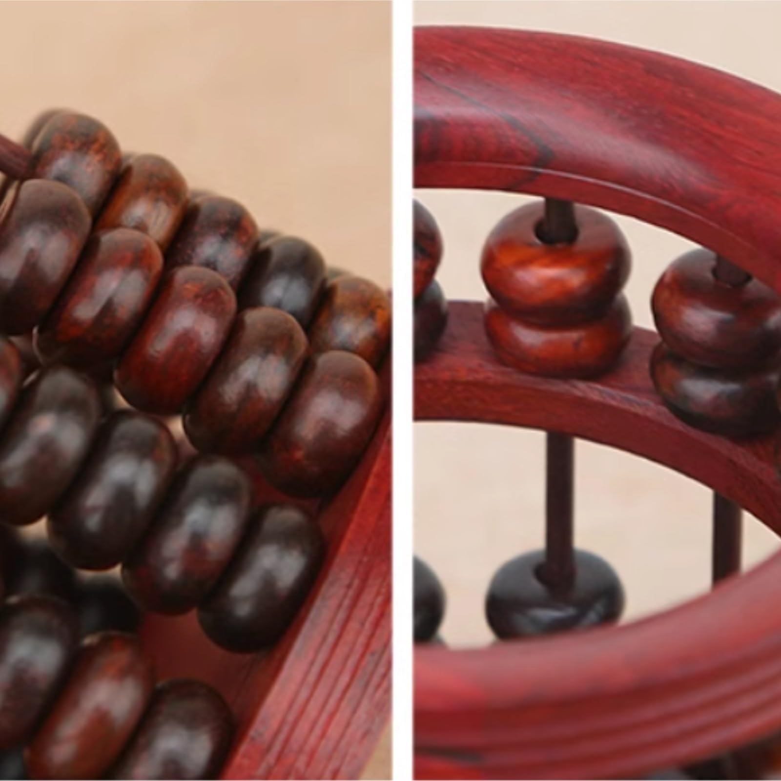 Abacus 1 Szt. Uchwyt Na Długopis Abacus Chiński Retro Rzeźba Z Drewna Sekwojowego Arytmetyczna Dekoracja Domowy Przybory Szkolne