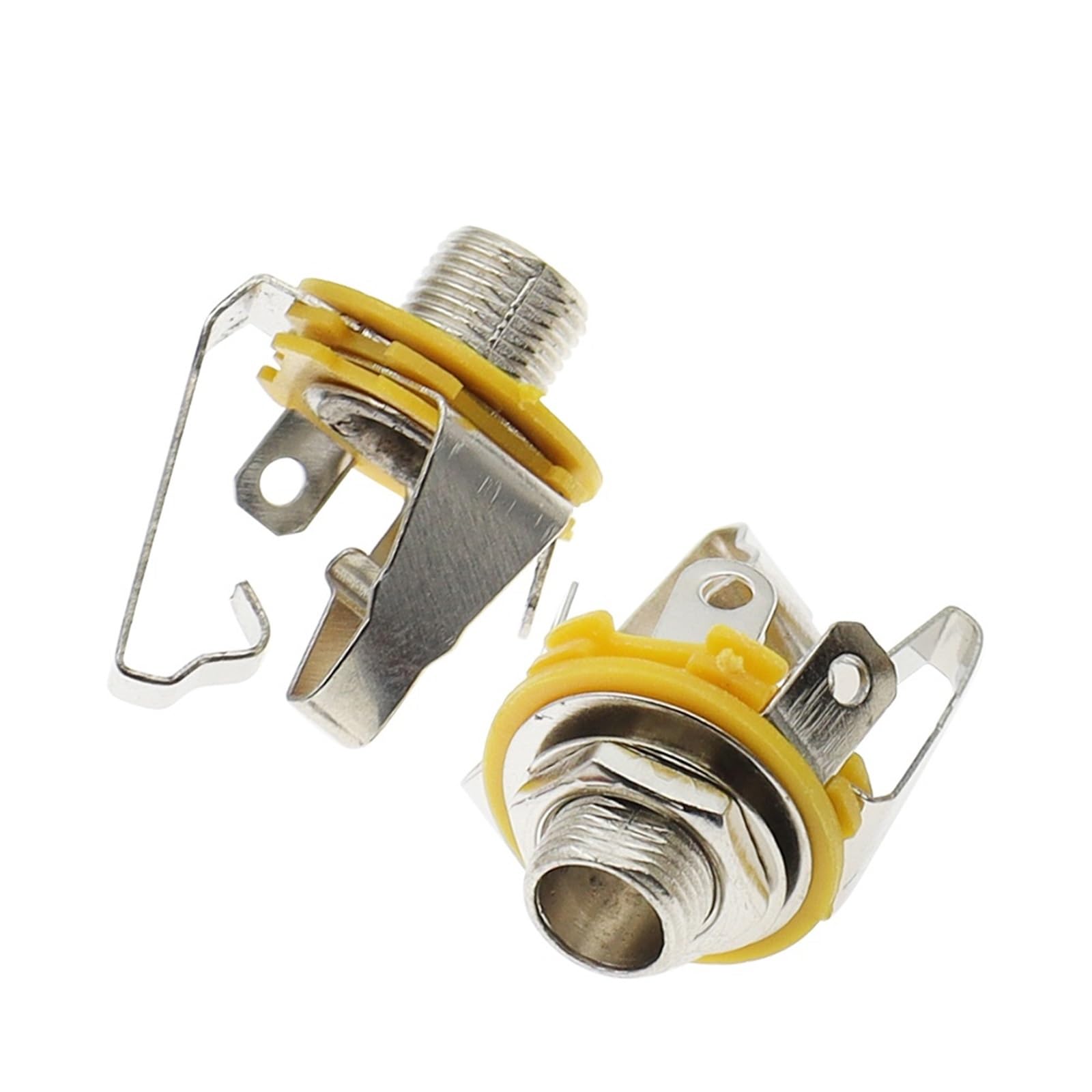 Connettore femmina jack stereo a 3 poli da 6,35 mm/6,5 mm, connettore femmina 6,35 tipo di saldatura, 10 pezzi