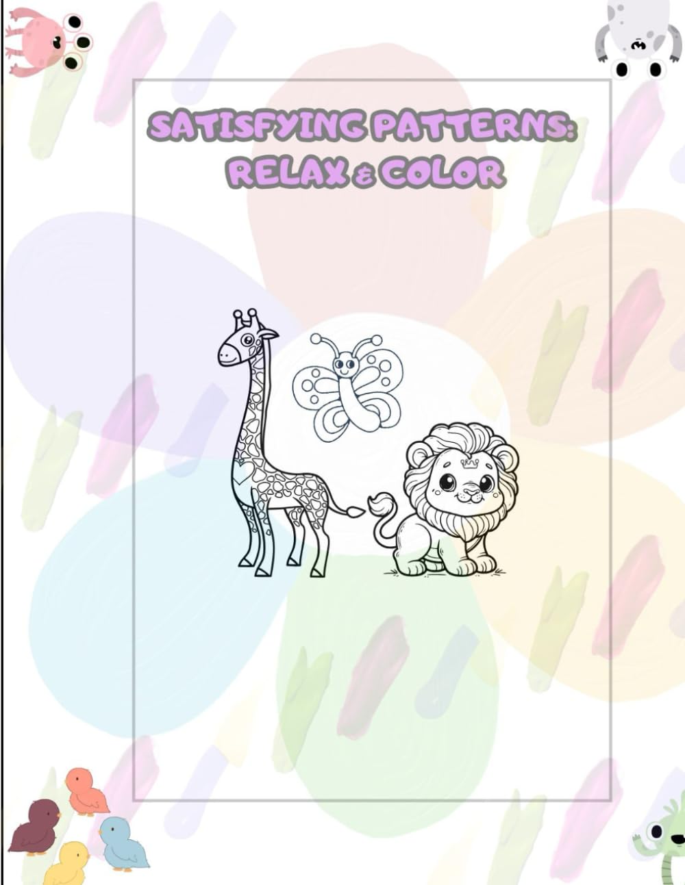Kawaii Cozy Friends Adult Coloring Book: Relaxation and Mindfulness