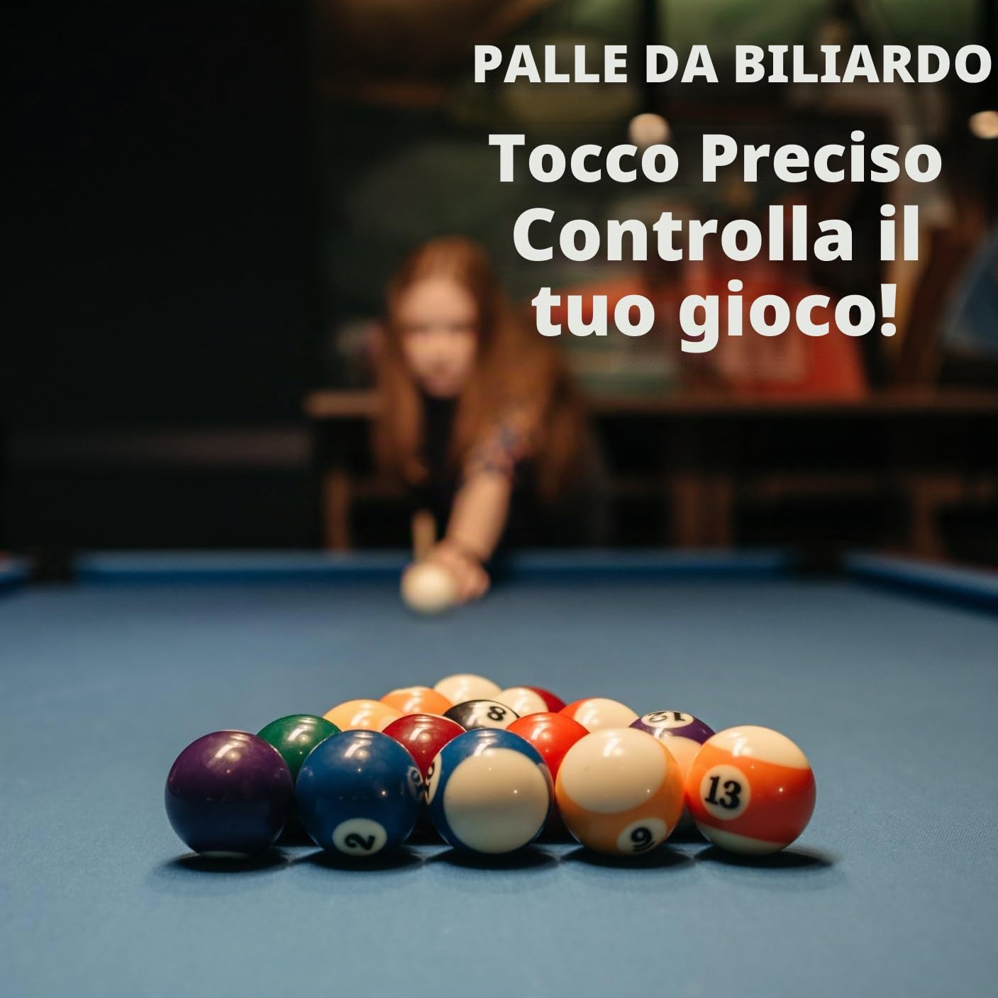 Professionale set completo palline da biliardo americane standard