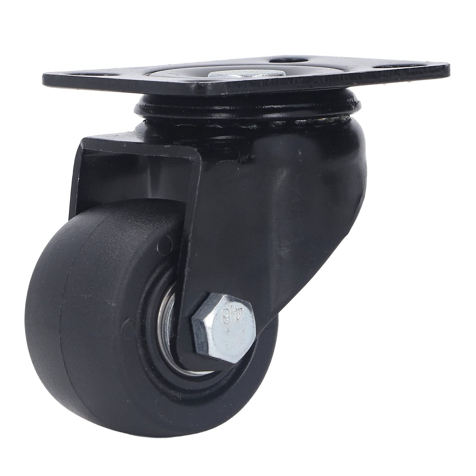 4pcs Poux pivotant 2in Roue en nylon Roueur de 300 kg de capacité de kit de kit de chariot