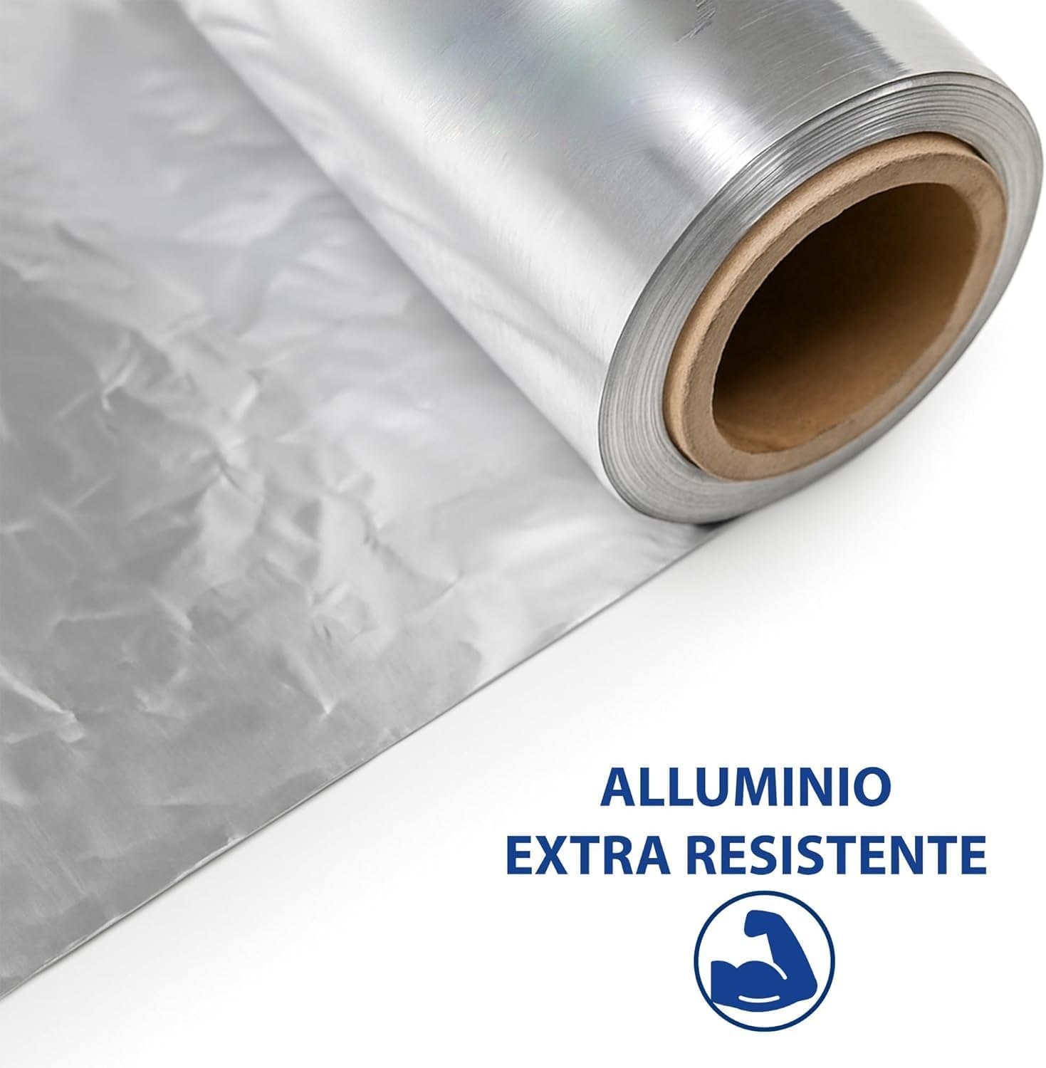 12 rollos de aluminio – 12 cm de ancho x 100 m de largo – Papel de aluminio liso profesional para peluquerías – Papel de aluminio con golpes de sol, balayage, decoloración, manicura y pedicura