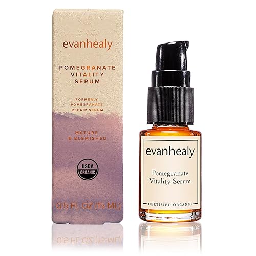 Miniatura 2 de evanhealy Suero de granada Vitality | Aceite orgánico de bayas de espino amarillo con semillas de rosa mosqueta | Equilibrar, hidratar y nutrir la