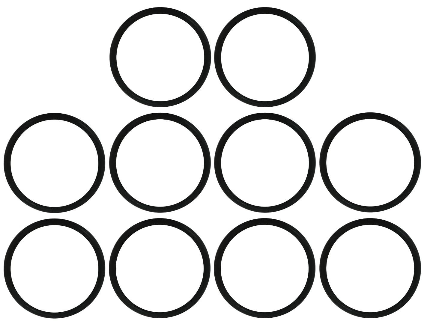 HASMX 10-Pack Replacement Vacuum Cleaner Belts for Eureka & Sanitaire Upright Vacuum Belts