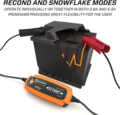 Miniatura 5 de CTEK (56-958) Cargador de batería de 8 pasos MUS 4,3POLAR de 12voltios completamente automático.