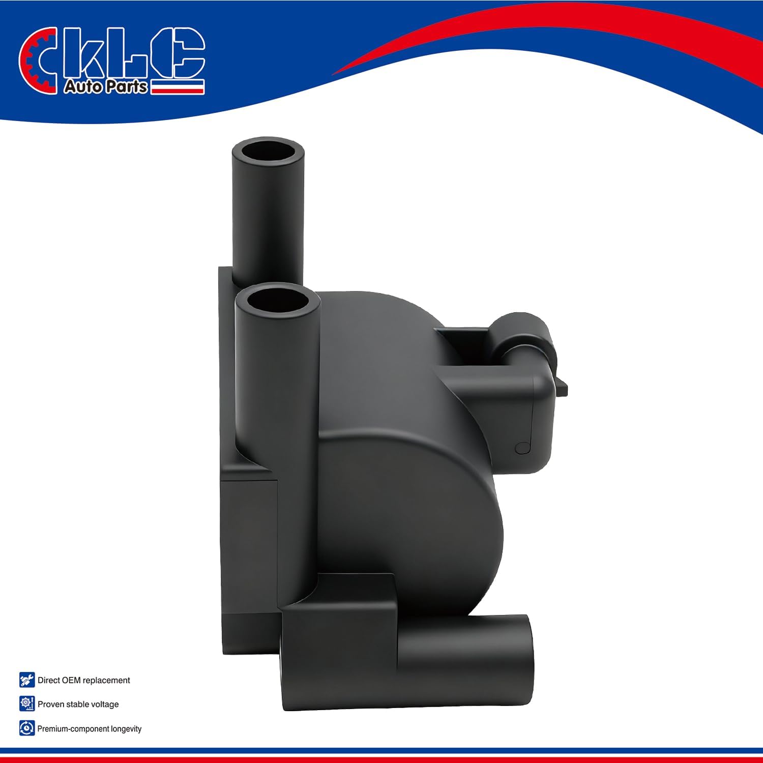 KLC Ignition Coil Twin Cam 31696-07A 28058097 Compatible with Harley Davidson FXD FXS FLST FLH FLTR FLCW FLD FLRT 2007-2017