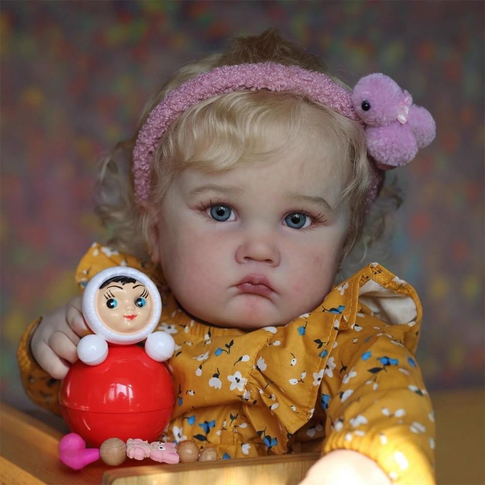 Bambola Reborn Realistica, 50 cm bambole reborn femmine, Bambole Reborn 20 pollici Neonato Reborn Femmina Bambolotto per Bambini dai 3 Anni