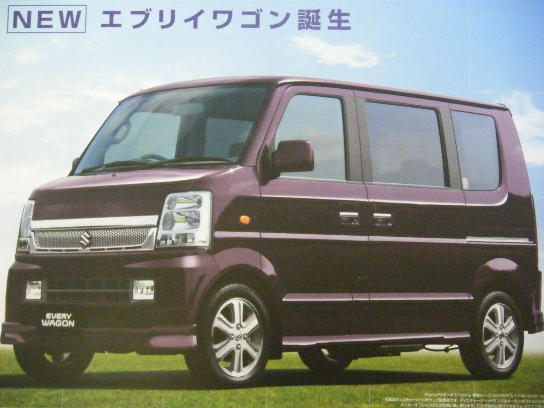 エブリイワゴン(DA64W) 社外フロント/リヤスピーカー ③スズキ