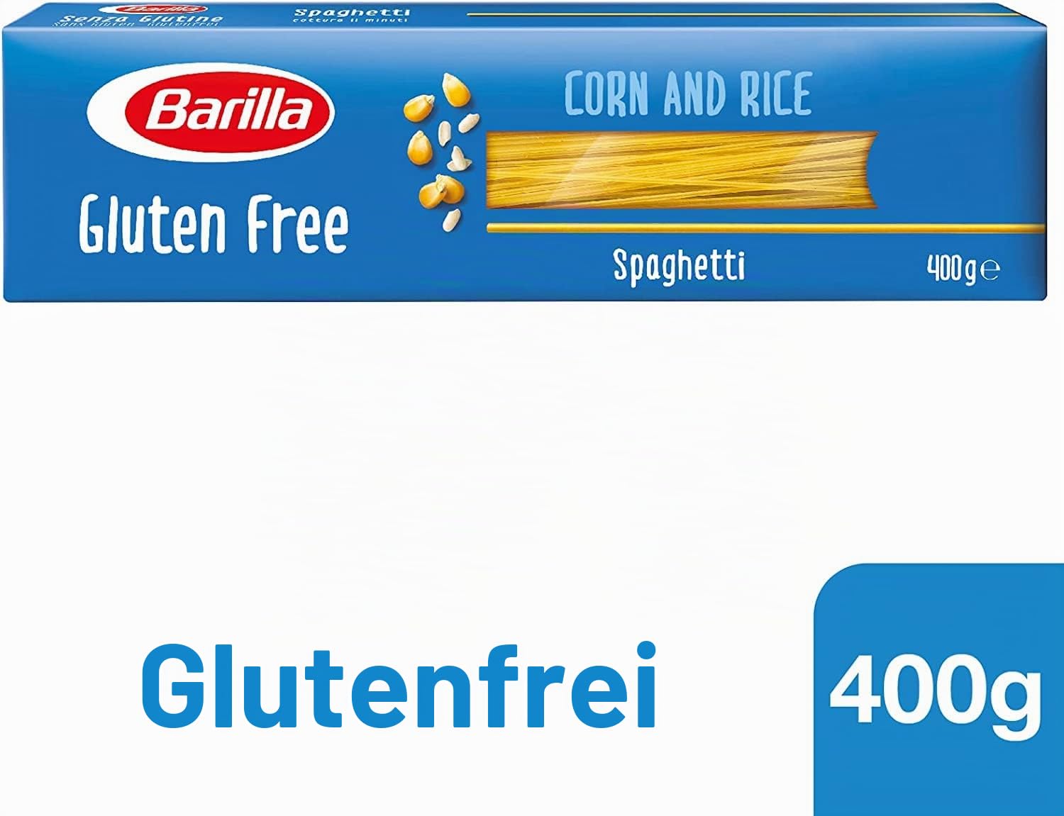 20x Barilla Spaghetti 400g senza Glutine Glutenfrei pasta nudeln