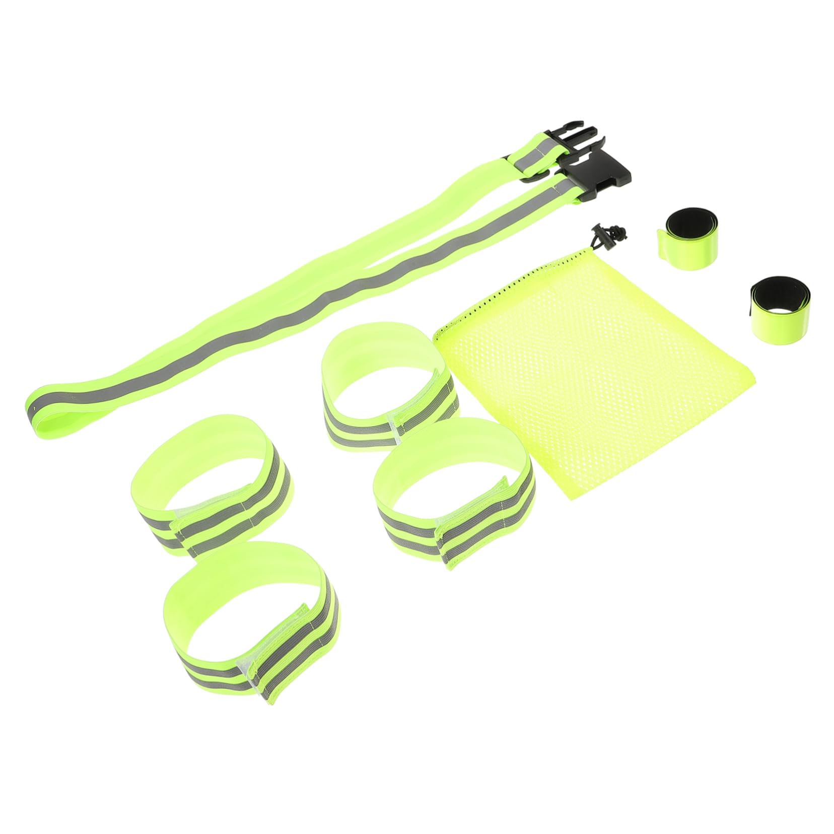 ibasenice Reflectante para Montar Pulsera Lámpara Cinturón para Correr Equipo Reflectante para Correr Bandas Reflectantes Pulsera Cinturón Reflectante LED Película