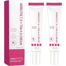 60g Arbutin 7.0 Txa 4.0 Cream Original, Moisturiser Arbutin Cream for Freckle Blemishes Pigmentation Uneven Skin Tone