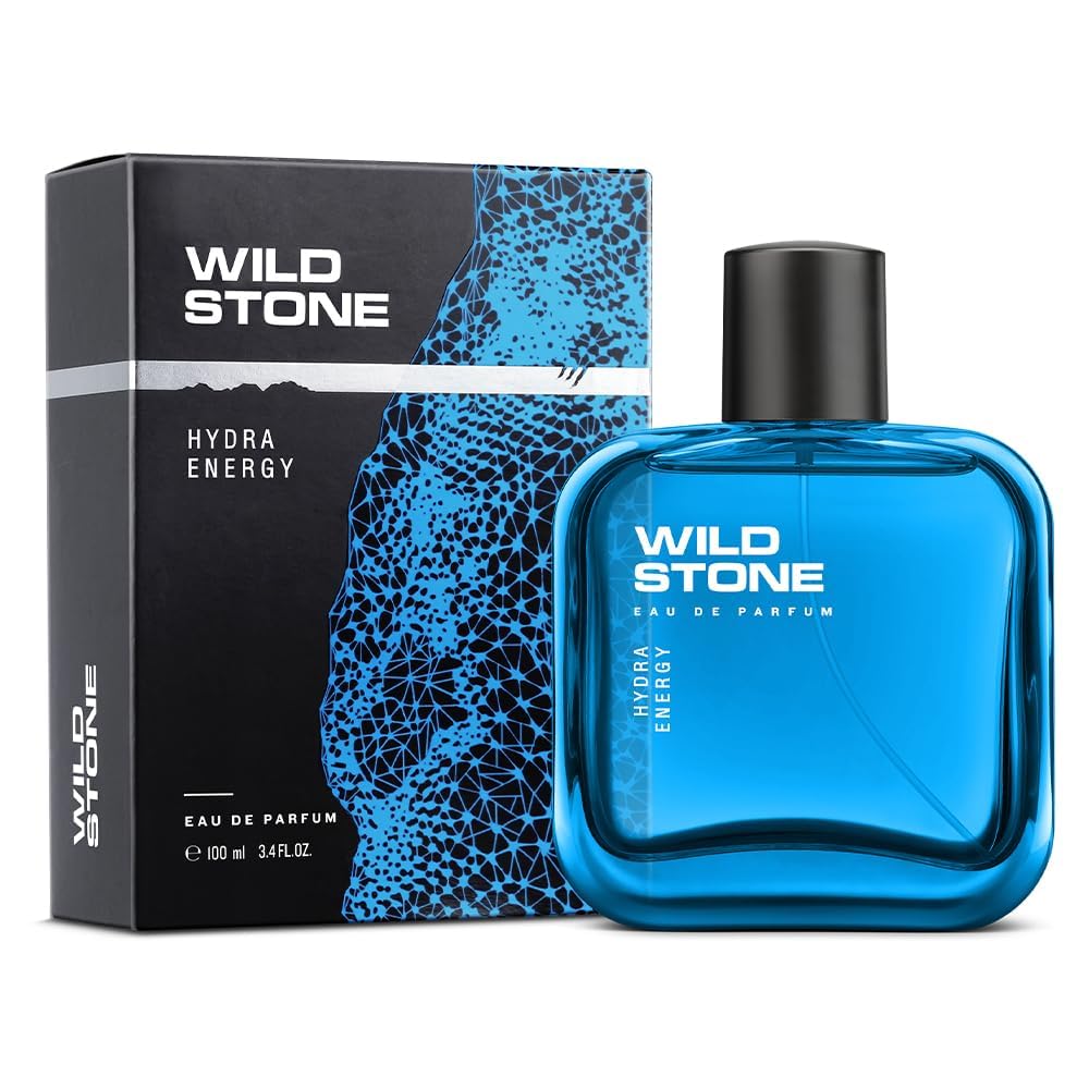 Wild Stone Hydra Energy Eau De Parfum for Men, 100ml | Long-… Wild Stone Hydra Energy Eau De Parfum for Men, 100ml | Long-…
