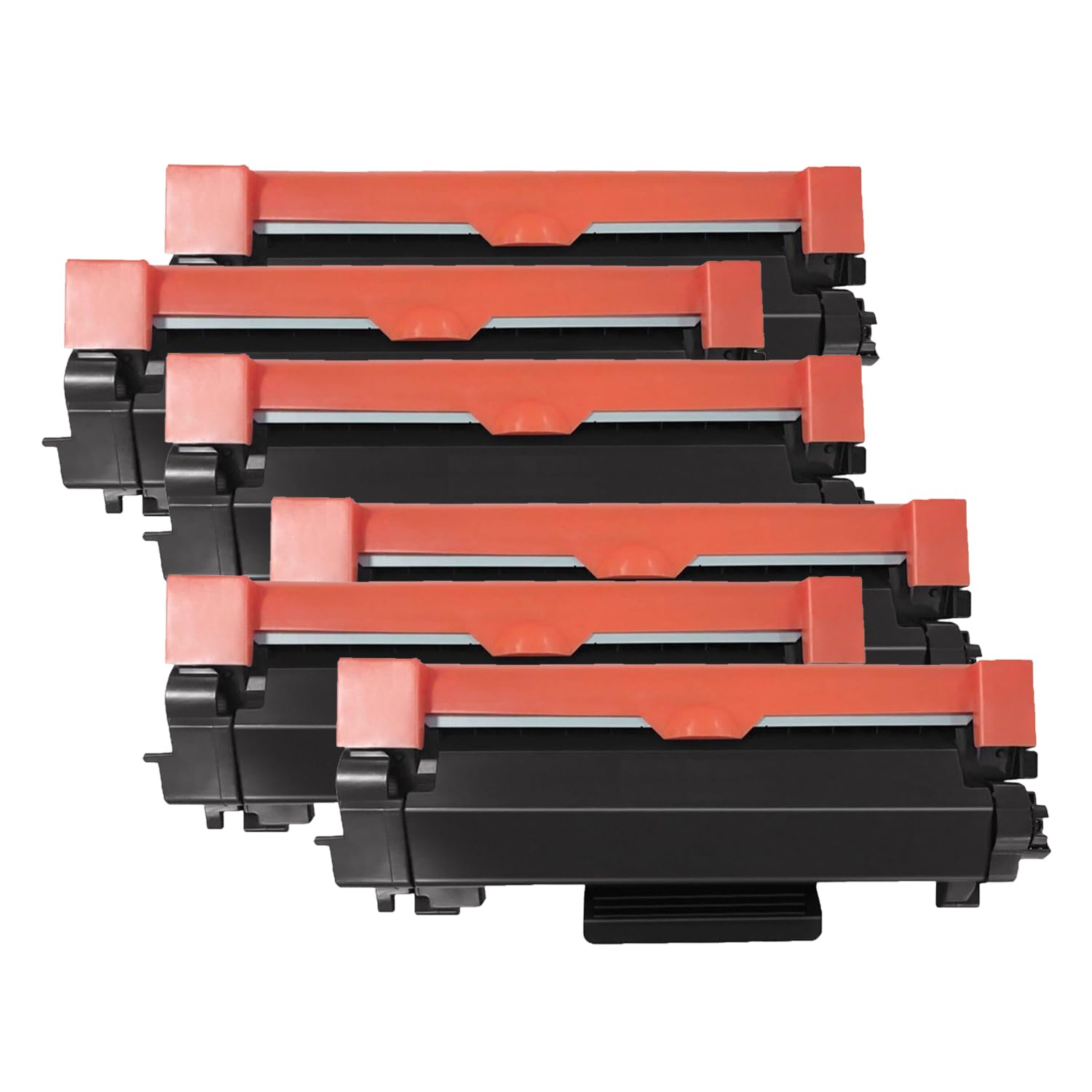 Visiodirect 6 Toner Cartouche d'encre Type TN-2420 Noir Compatible avec Brother DCP-L2537DW 3000 Pages Certifié ISO 9001 ISO 14001