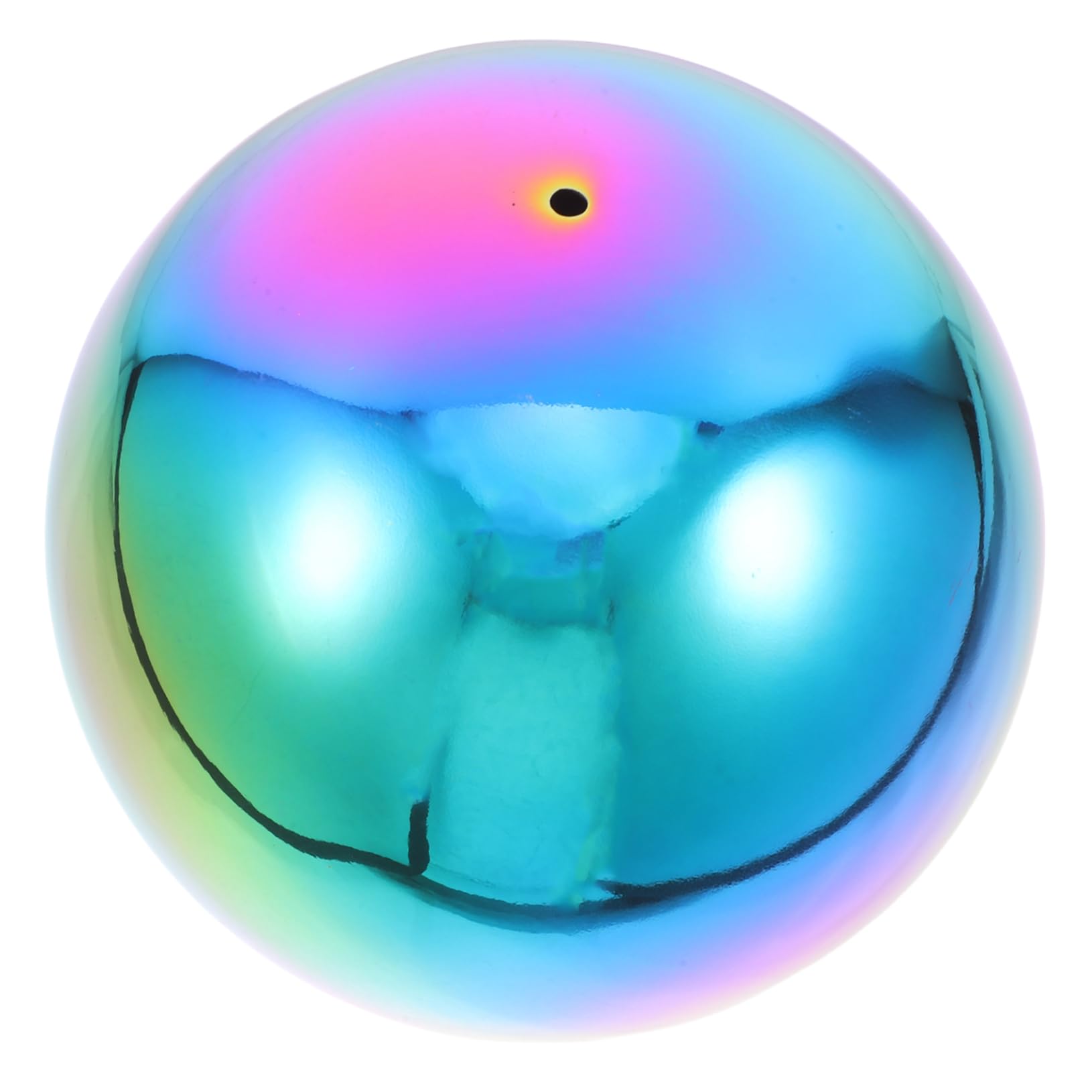 ifundom Stainless Steel Round Ball Mirror Polished Hollow Sphere Colorful Decorative Garden Globe for Home Use Durable Metal Ball for Gazing and Outdoor Decor-image-36