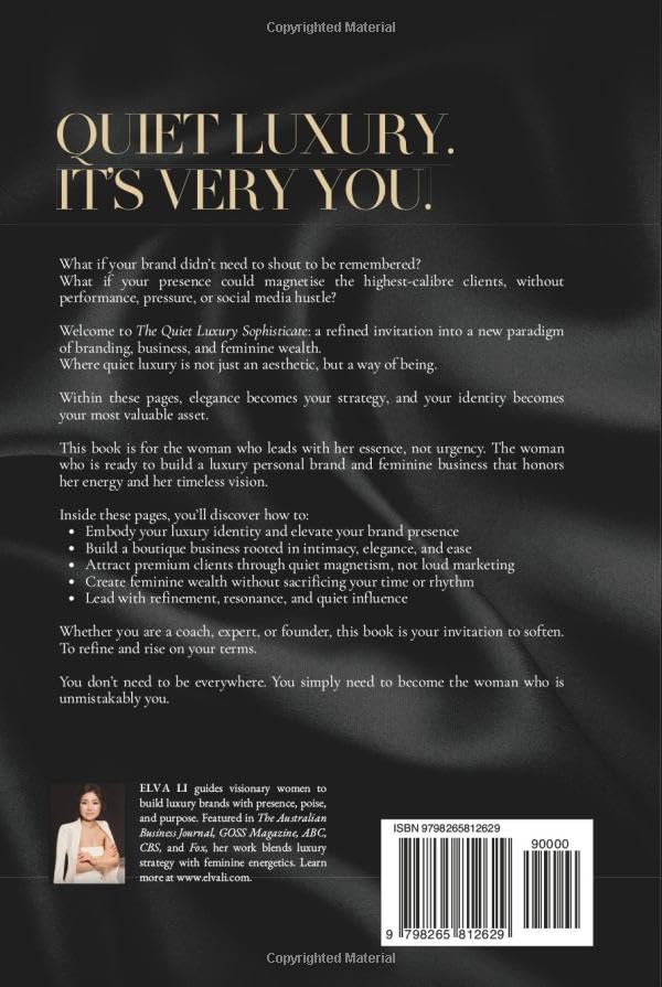 The Quiet Luxury Sophisticate: Where Quiet Luxury Meets Business Strategy and Feminine Energetics image 3