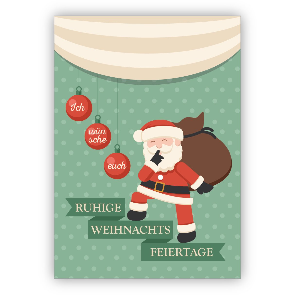 16 Stück: Bunte Retro Weihnachtsgrüße mit winkendem Santa und Schneemann: Merry Christmas • Weihnachtspost mit Umschlag zu Neujahr, Silvester für die schönsten Weihnachtsgrüße mit Umschlägen