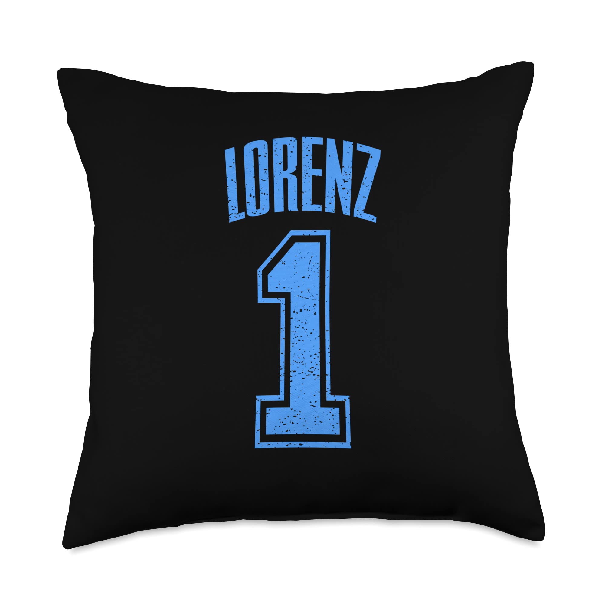 Lorenz Support Accessories & Fan Gifts Men WomenLorenz Support Accessories & Fan Gifts Men Women Lorenz Supporter Number 1 Greatest Fan Throw Pillow, 18x18, Multicolor