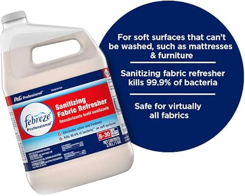 Miniatura 6 de P&G Professional - 37000721366 Febreze - Refrescante profesional de telas desinfectantes, repuesto desinfectante a granel para todas las telas en