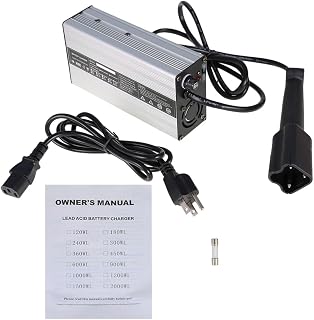 48V Replacement for Yamaha OEM Drive DRE G29 3 PIN Golf Cart Battery Charger 2007-UP