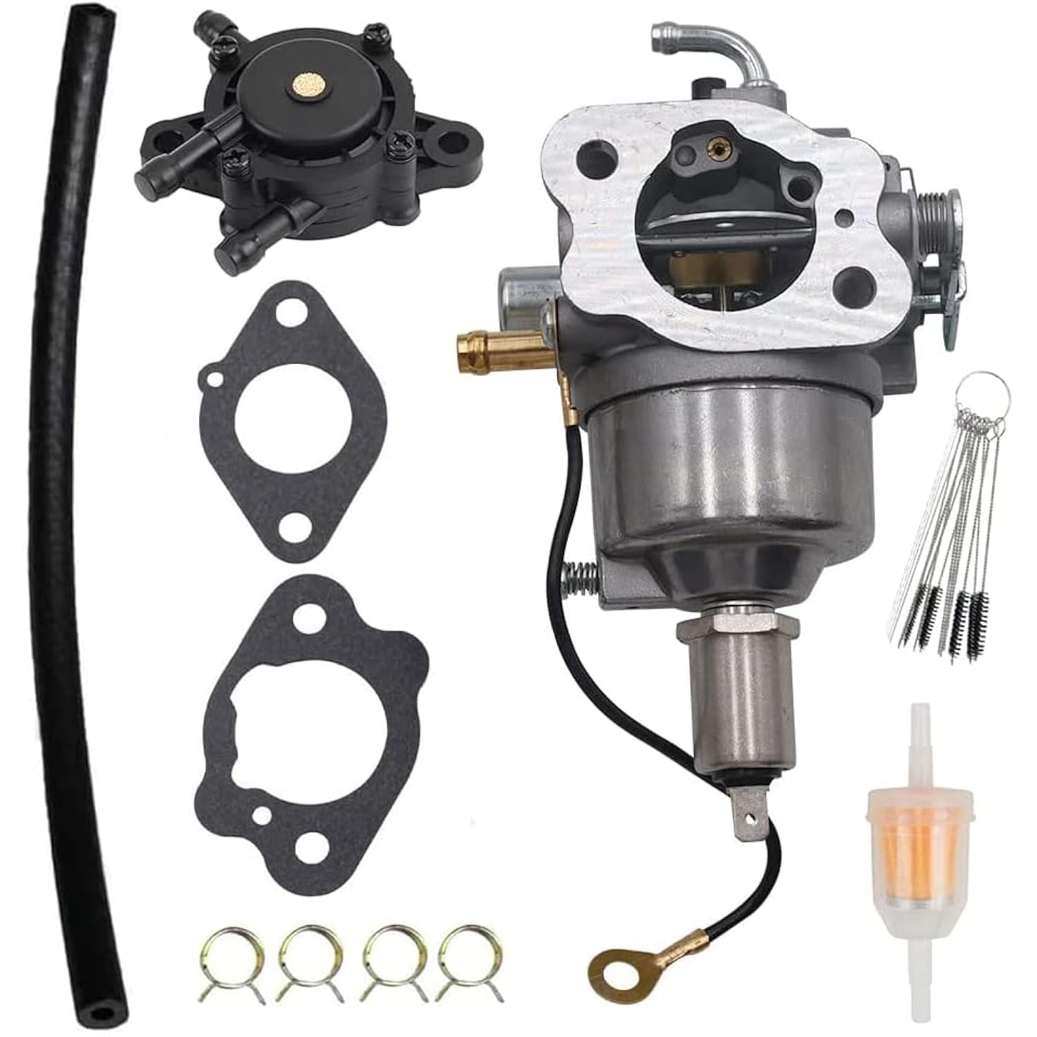 Cylinman 15003-7034 AM130924 Carburetor Fit for John Deere LT180 LX277 Fit for Kawasaki FH531V Fit for Toro 74405 74405FR 74801 with Fuel Pump