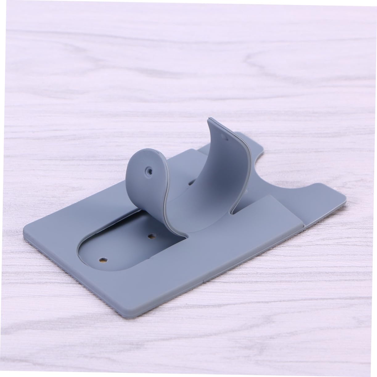 Artibetter 9pezzi Supporto Silicone Per Smartphone Con Portacarte Da Grigio Portafoglio Per Id Carte Di Credito e Contanti Con Base Stabilizzante Per Migliori Esperienze Di Visione