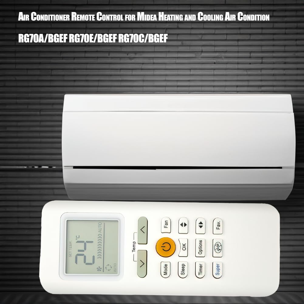 Midea pilot zdalnego sterowania do chłodzenia i chłodzenia Midea RG70A/BGEF RG70E/BGEF RG70C/BGEF
