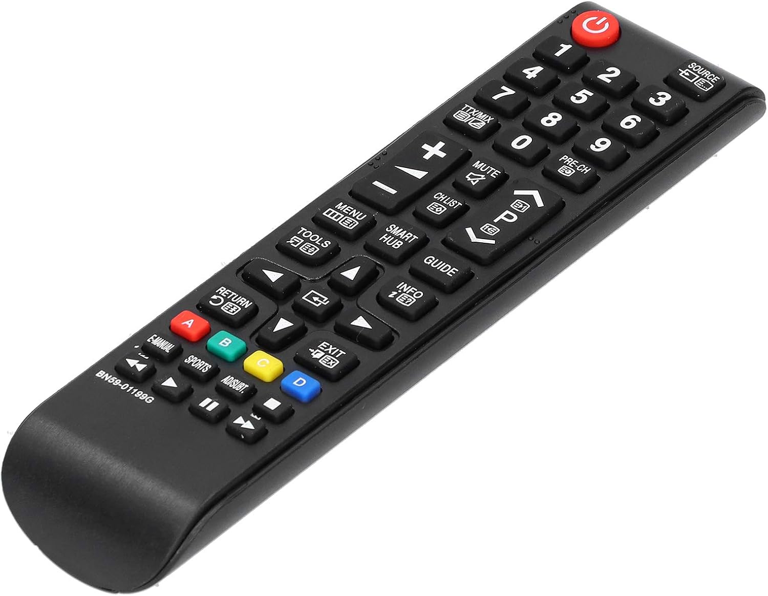 Home TV Remote Control Range is Up to 10M ABS Easy to Press