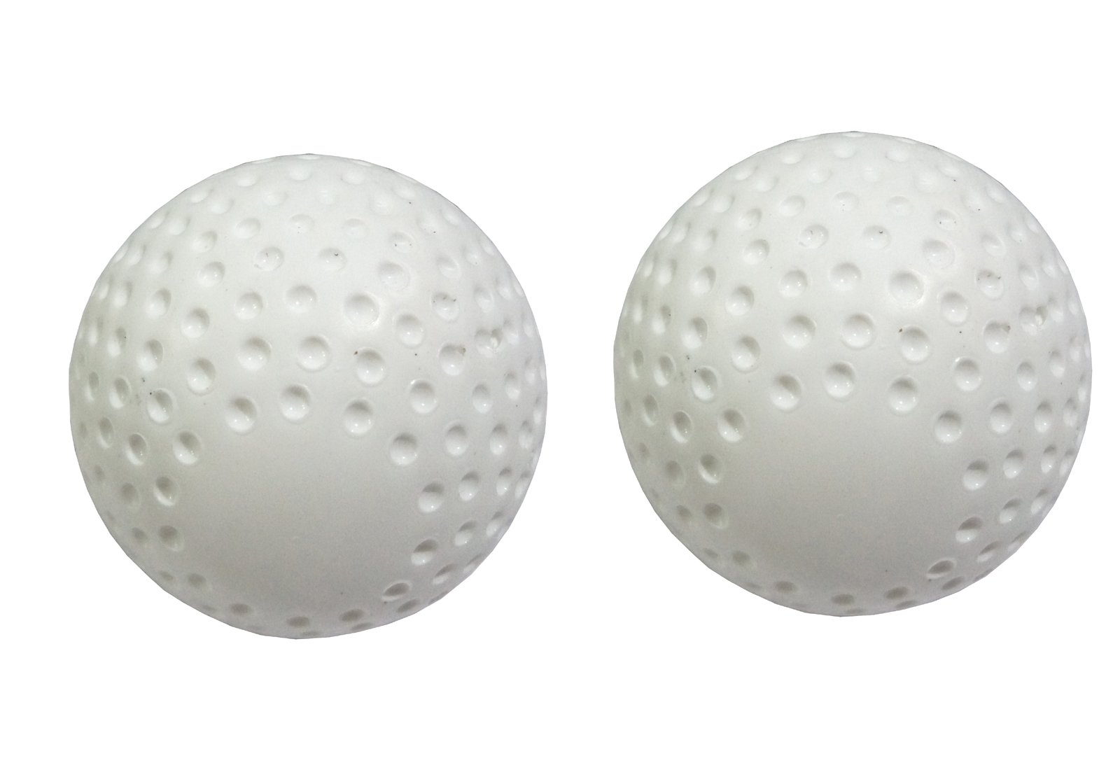 SPRIDE Solid Plastic Turf Hockey Ball - White, Pack of 2-image-31