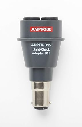 Amprobe ADPTR-KIT1 طقم محول فحص الضوء ، W / Case