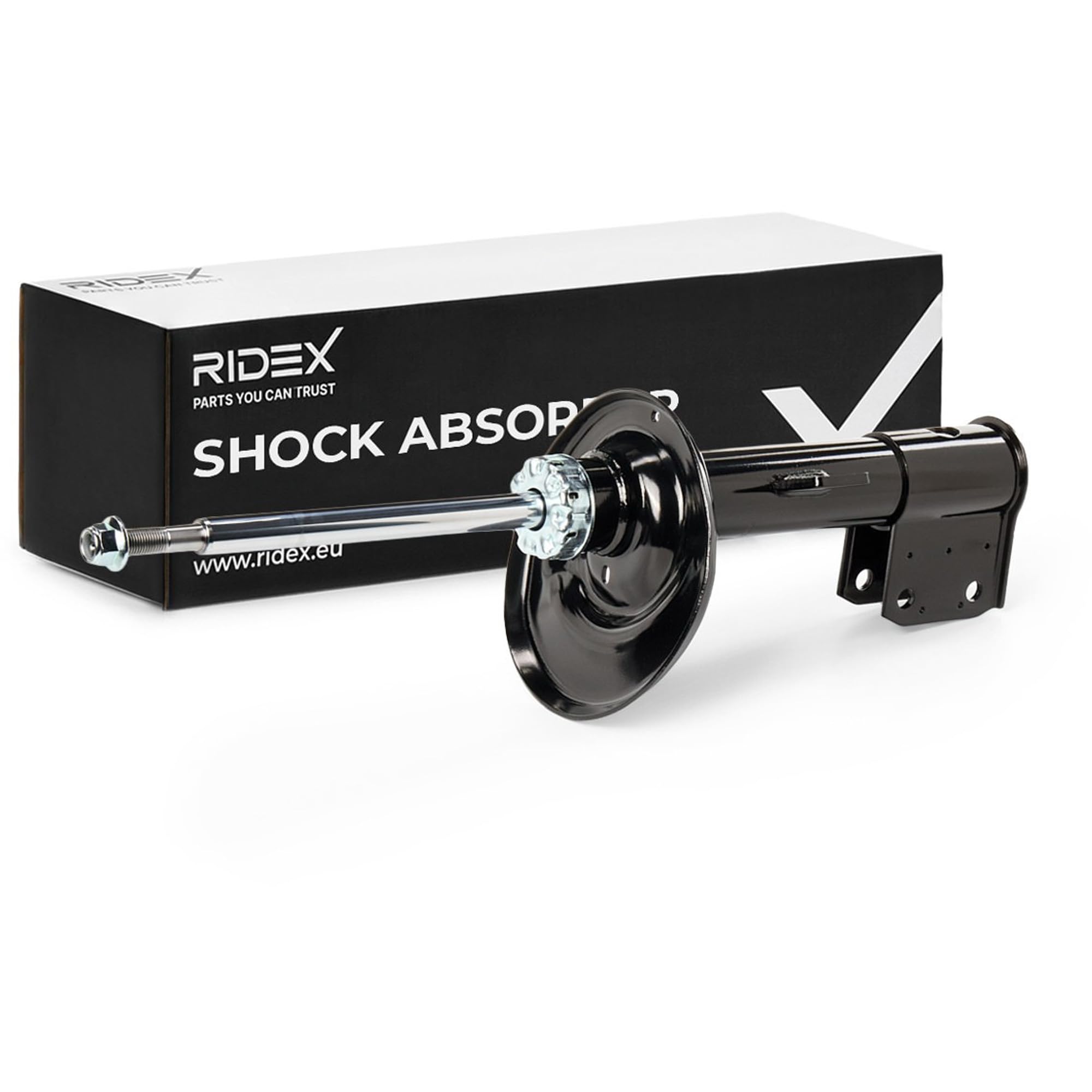 RIDEX Amortisseur Avant Gauche Pression de gaz Compatible avec CITROËN Berlingo II B9, PEUGEOT Partner II Tepee