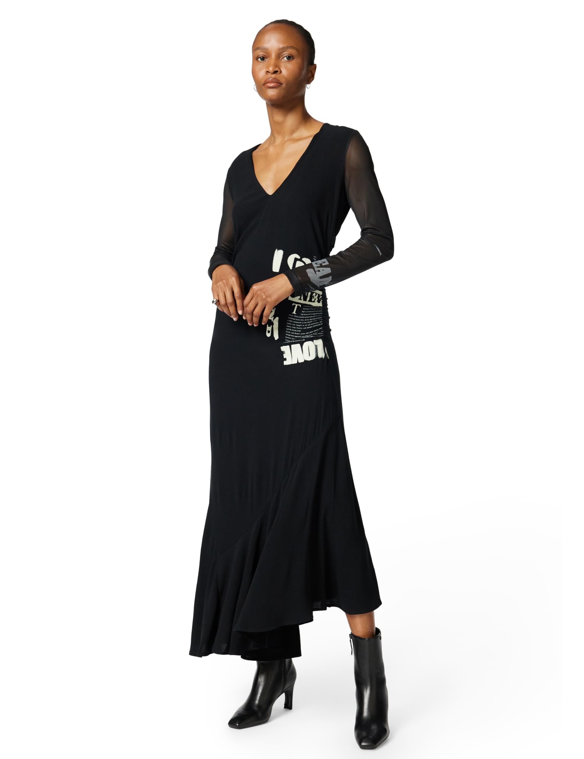 Vestido Desigual, Color Rosa pálido, Talla S (2000)