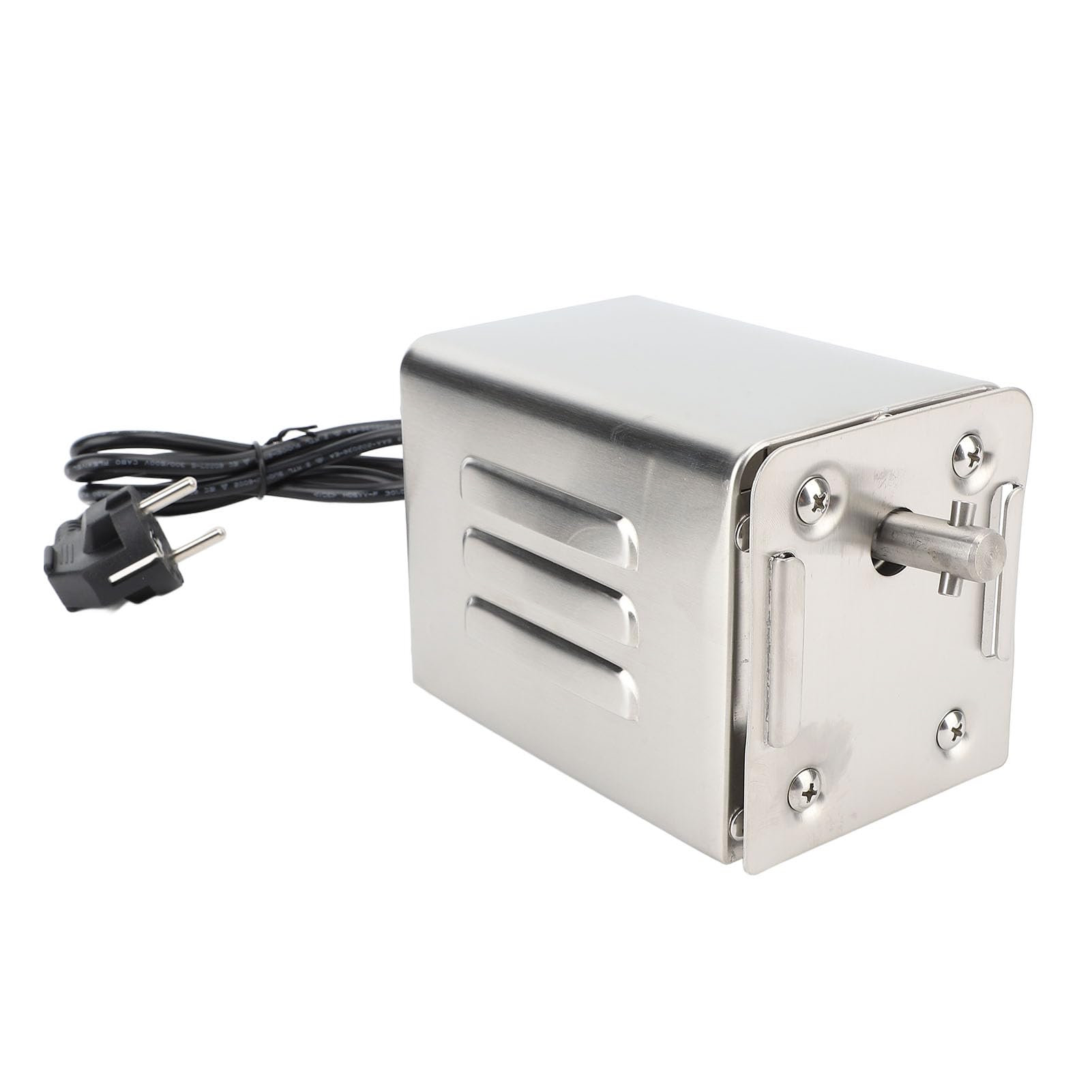 Moteur de Rôtissoire électrique 15 W en Acier Inoxydable, de 110 Lb, Moteur de Barbecue à Rotation Automatique pour Porc, Poulet, Chèvre, Rôtissoire, Extérieur, Maison,