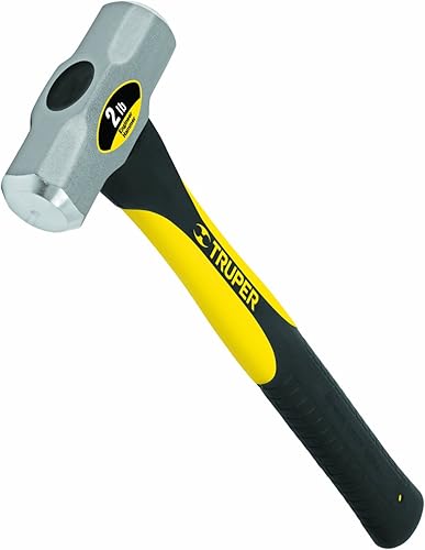 Miniatura 21 de Truper 33186 Martillo de trineo de 6 libras, mango de nogal, 16 pulgadas