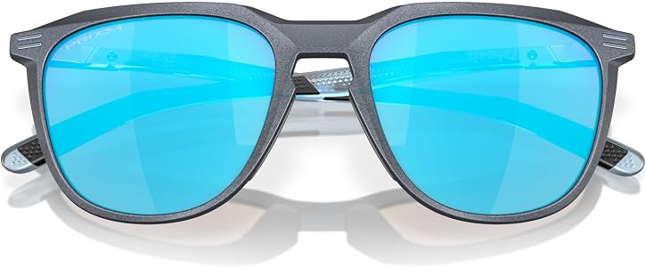 Oakley Men's Oo9286 Thurso Sunglasses, Blue Steel/Prizm Sapphire