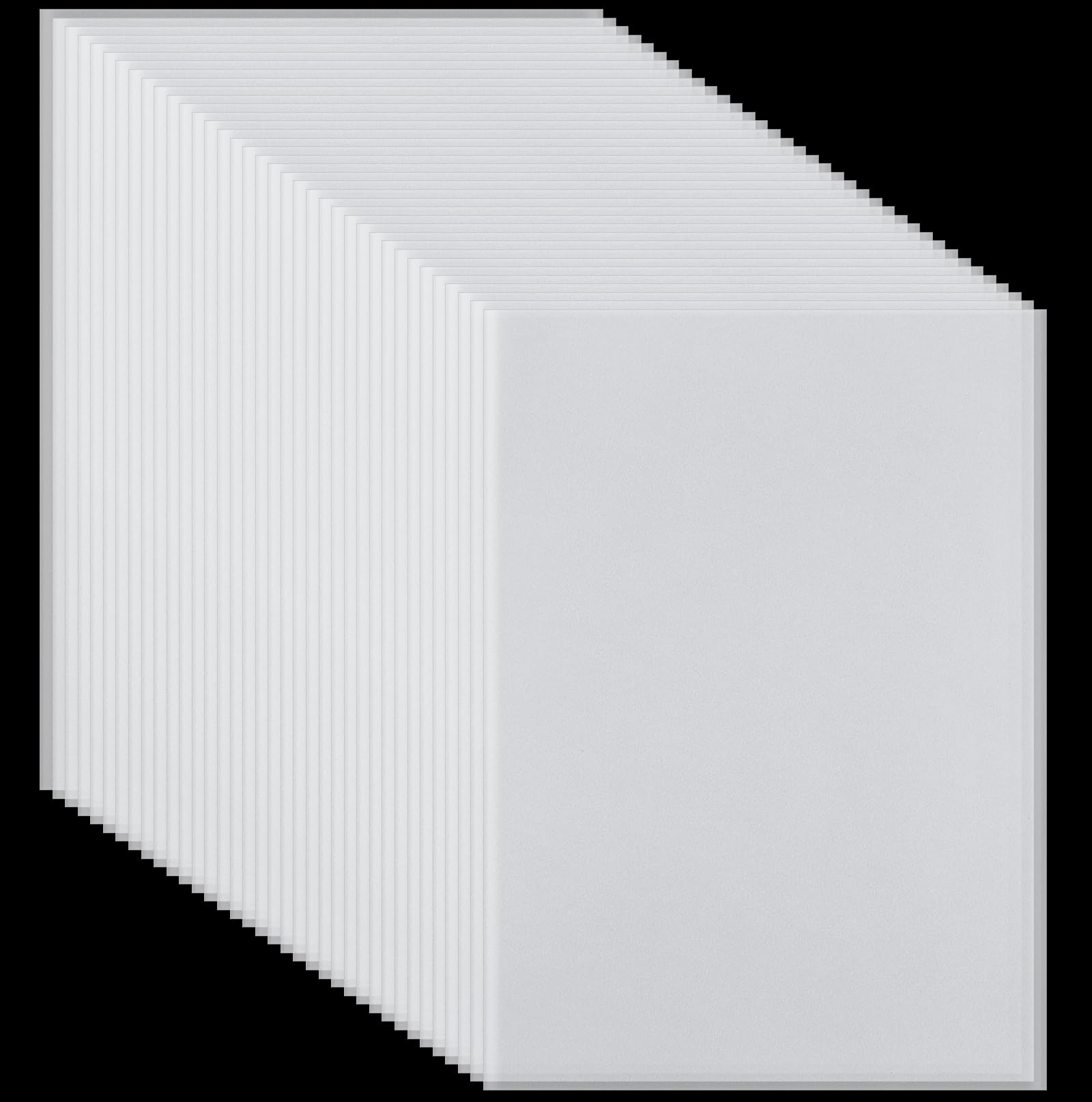 Gueevin 100 Sheets Foundation Paper Piecing for Quilting Sewing Bulk DIY Crafting Tailor Printer English Supplies White Pattern Quilter Creative Hanmade Projects Photocopiers Doodles