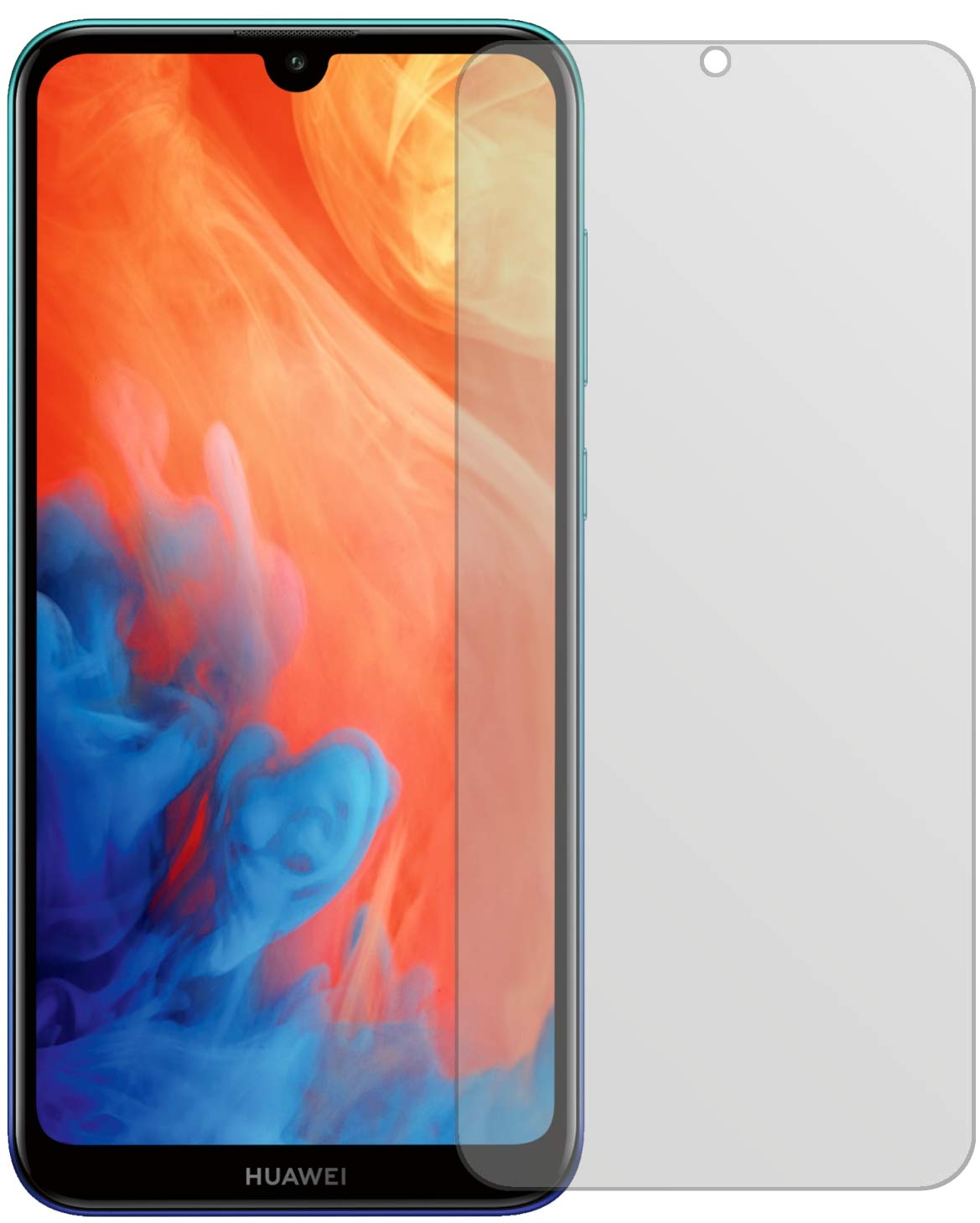 Dipos 2 Pellicole Protettive Antiriflesso Per Honor 8X - Protezione Display Opaca, Anti-Impronta, Made In Germany
