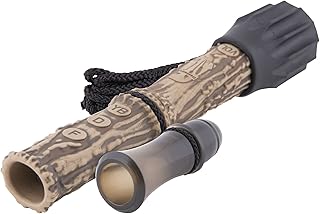 Flextone Outdoor Hunting Versatile Realistic Sounds Compact Volume Control Buck Rage Plus Deer Game Call, One Size, Earthtone