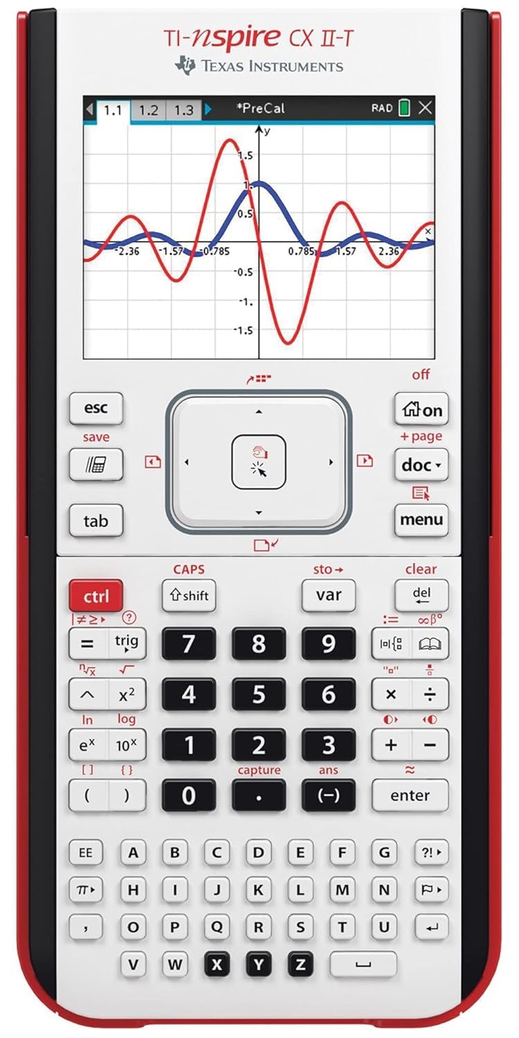 Texas Instruments TI-NSPIRE CX II-T - Color Digital Graphing Calculator-image-42