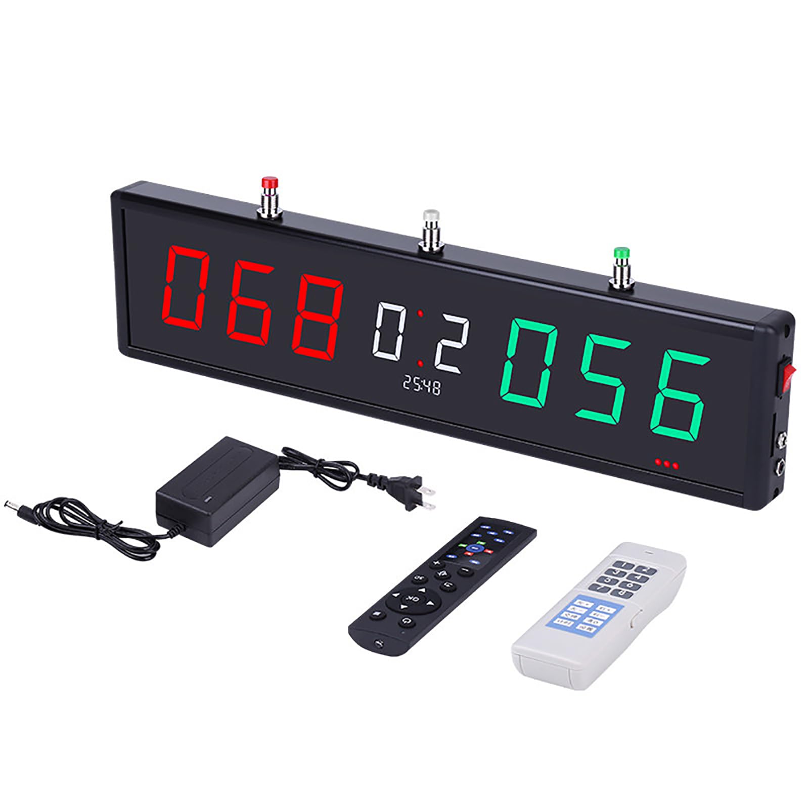 Scorer del gioco senza fili, tabellone segnapunti elettronico a LED con telecomando, visualizzazione del numero di gioco, funzione di memoria di spegnimento, visualizzazione della cronologia dei