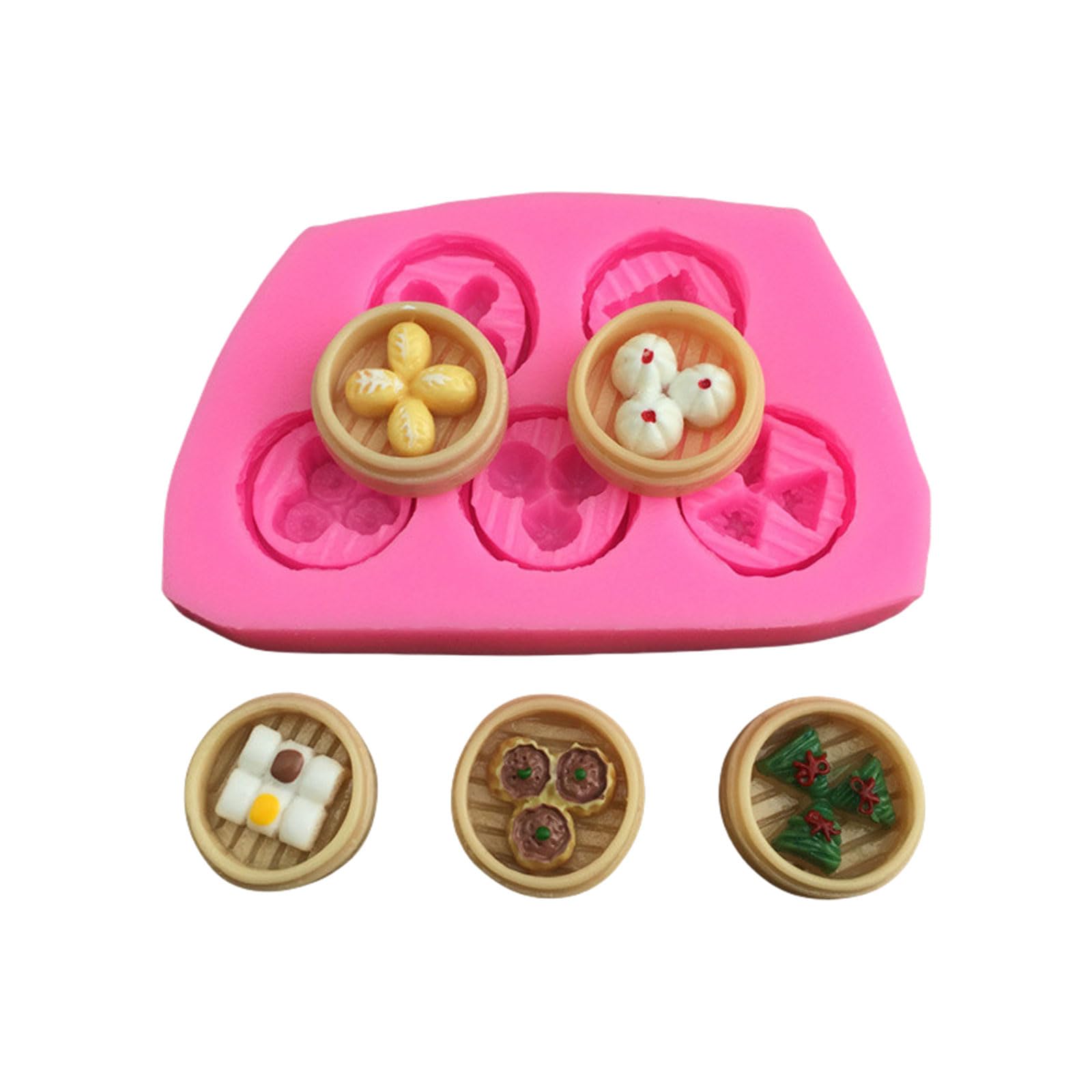 Buxuaaaa Multifuntional Baking Various Shape Dessert Molds Cake Baking Tool Perfect for Hand-Making Dessert Candy Silicone Cake