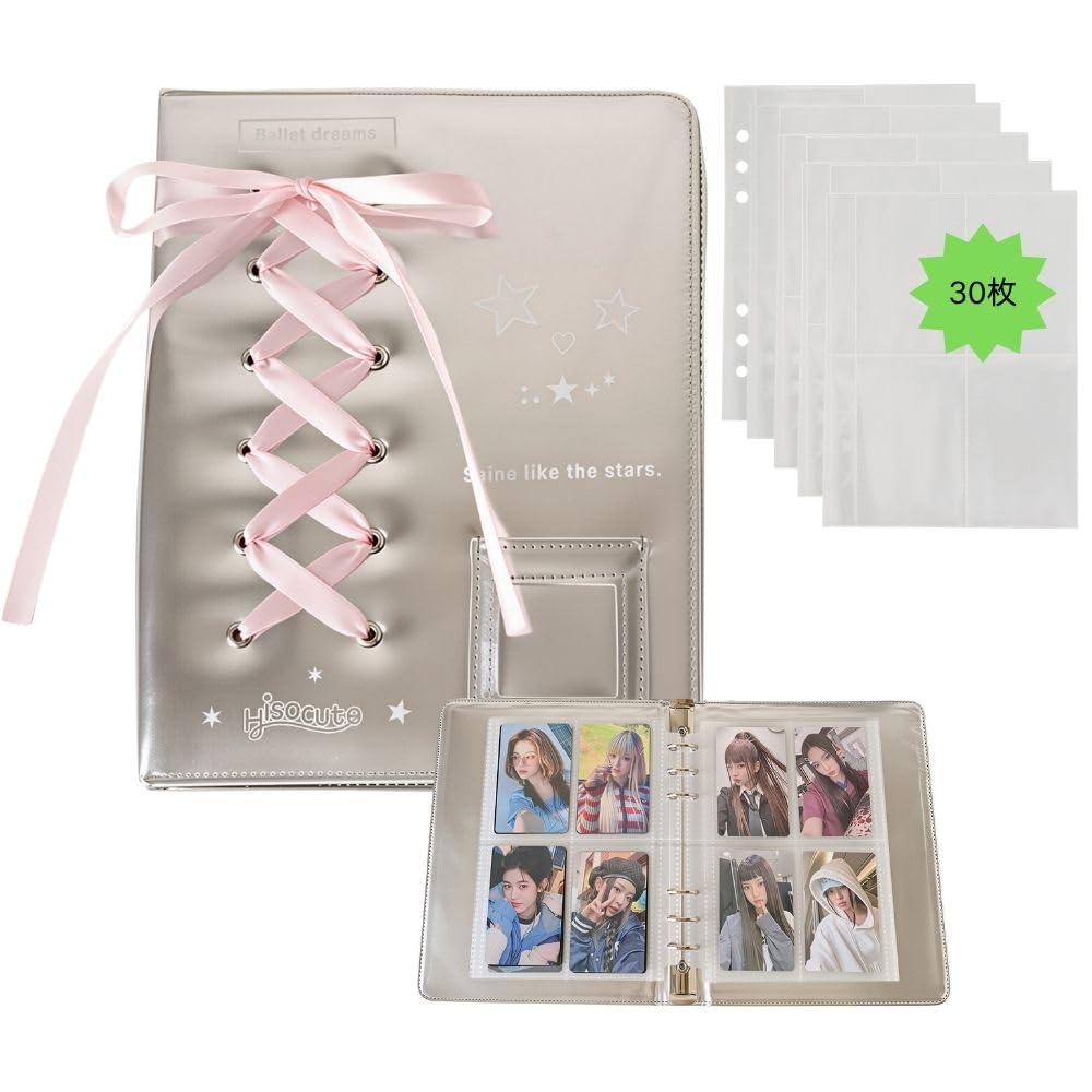 Amazon.co.jp: A5 トレカケース 可愛い 推し活ファイル PUシール帳