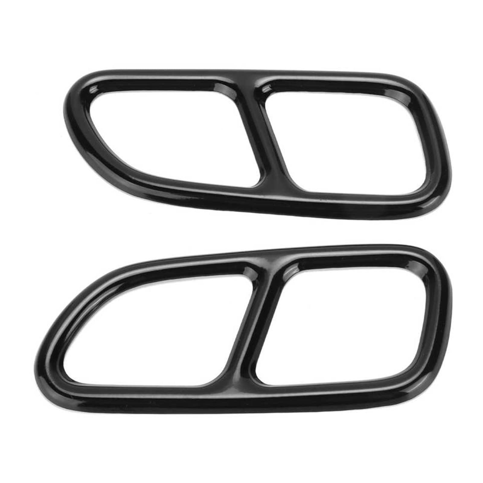 Silenciador Escape Reemplazo Salida Marco Cuádruple Embellecedor Punta Escape para Mercedes para Benz CLA SLK R172 SL R231 Escape Sonido Turbo