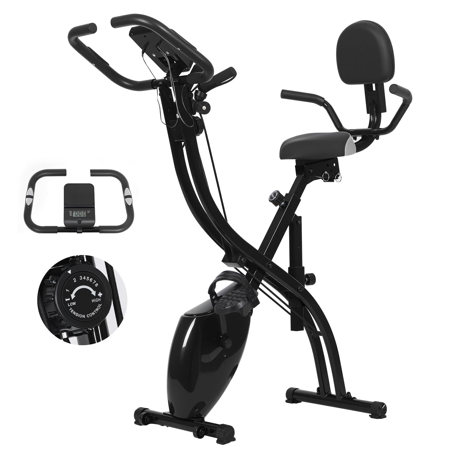 Chiidou 4-in-1 Foldable Exercise Bike