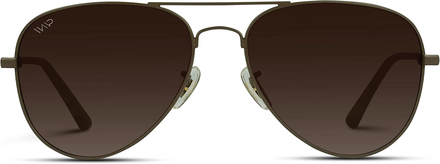 WearMe Pro - Polarized Pilot Style Classic Aviator Sunglasses - Image 3
