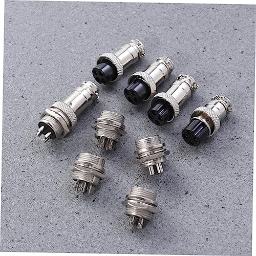 Conectores de Aviación 5Pcs Lurrose para Equipos Electrónicos miniatura 4
