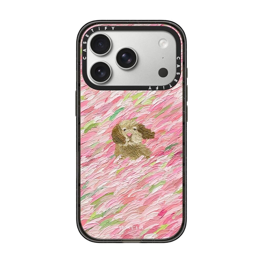CASETiFY インパクト iPhone 17 Pro ケース [MagSafe対応/薄型 軽量/耐衝撃] - Flow no.11 - クリア ブラック