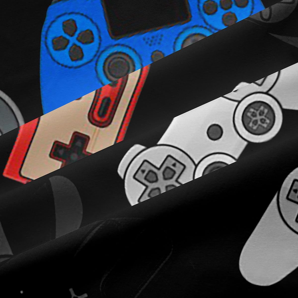 Videogiochi Gamepad Trattamenti Finestra Ragazzi Gamer per Ragazzi Giochi Finestra Resistente AntimacchiaDella Camera Novità Controller W66*L72