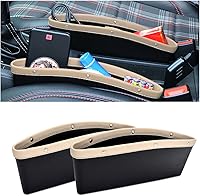 Vista 1 de Organizador de espacio para asiento de automóvil, caja de almacenamiento de hendiduras de poliuretano, bolsillo para relleno de espacio para asiento
