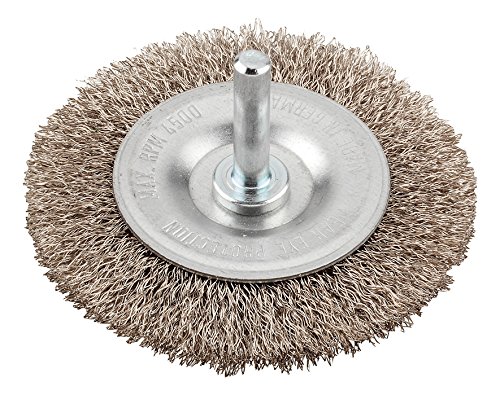 Preisvergleich Produktbild KWB 6098-10 Scheibenbürste, Edelstahl-Draht, rostfrei, gewellt
